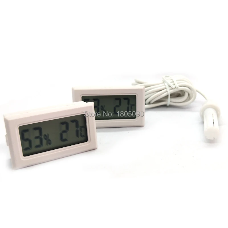 Mini Temperature and humidity Meter Hygrometer LCD Digital Detector Fridge Freezer Tester Indoor Sensor | Инструменты