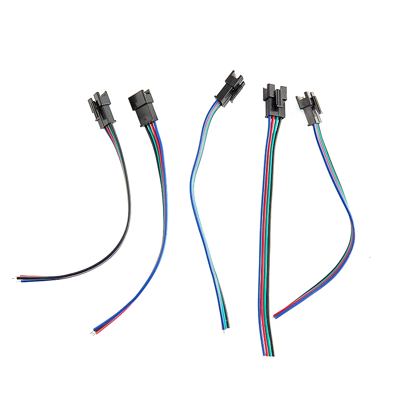 

5PCS 4Pair Connectors Male And Connector Female Plug For Downlight Ceiling Lamp LED Lights with Cable