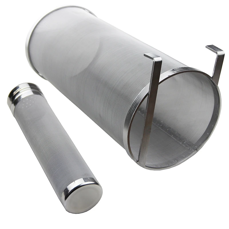 Brew Filter/Dry Hopper Combo Stainless Steel 304 Homebrew Beer Hop Spider 14"x 6" + 70mm x 300mm Filter Accessorie on. -> Фильтр для затирания / комбинированный сухой хмель из нержавеющей стали 304 для домашнего пивоварения Hop Spider 14&quot