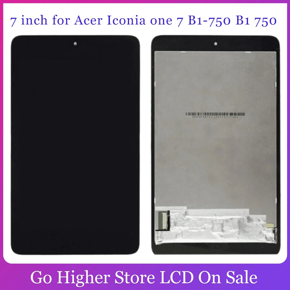 7 дюймов для Acer Iconia one B1 750 ЖК дисплей сенсорная панель Экран сенсорного сборного