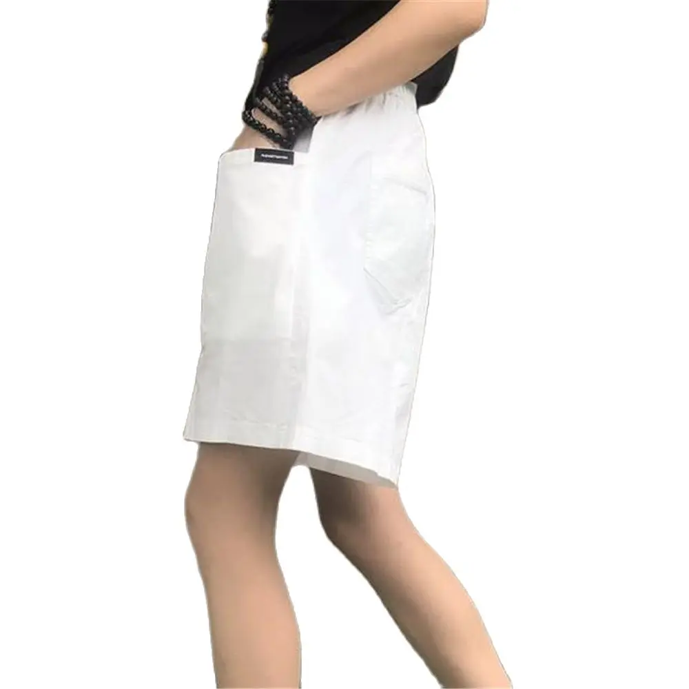 

Shorts Women Pantalones Donna Biker Streetwaer Booty Vetement Wide-Leg Femme Hiphop Dropping Clothing Spodenki Damskie Capris