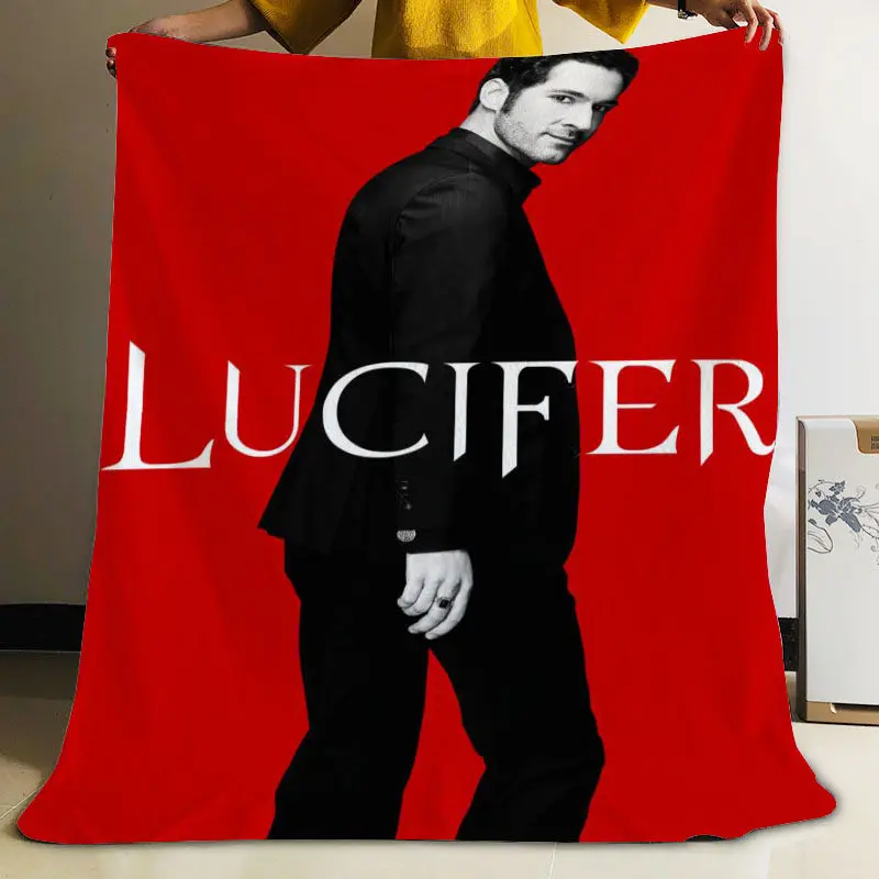 Miglior Musife Custom Lucifer Flanella Coperta Progetta La Tua Coperta Coperte Di Flanella Per Divano Dropshipping Fai Da Te