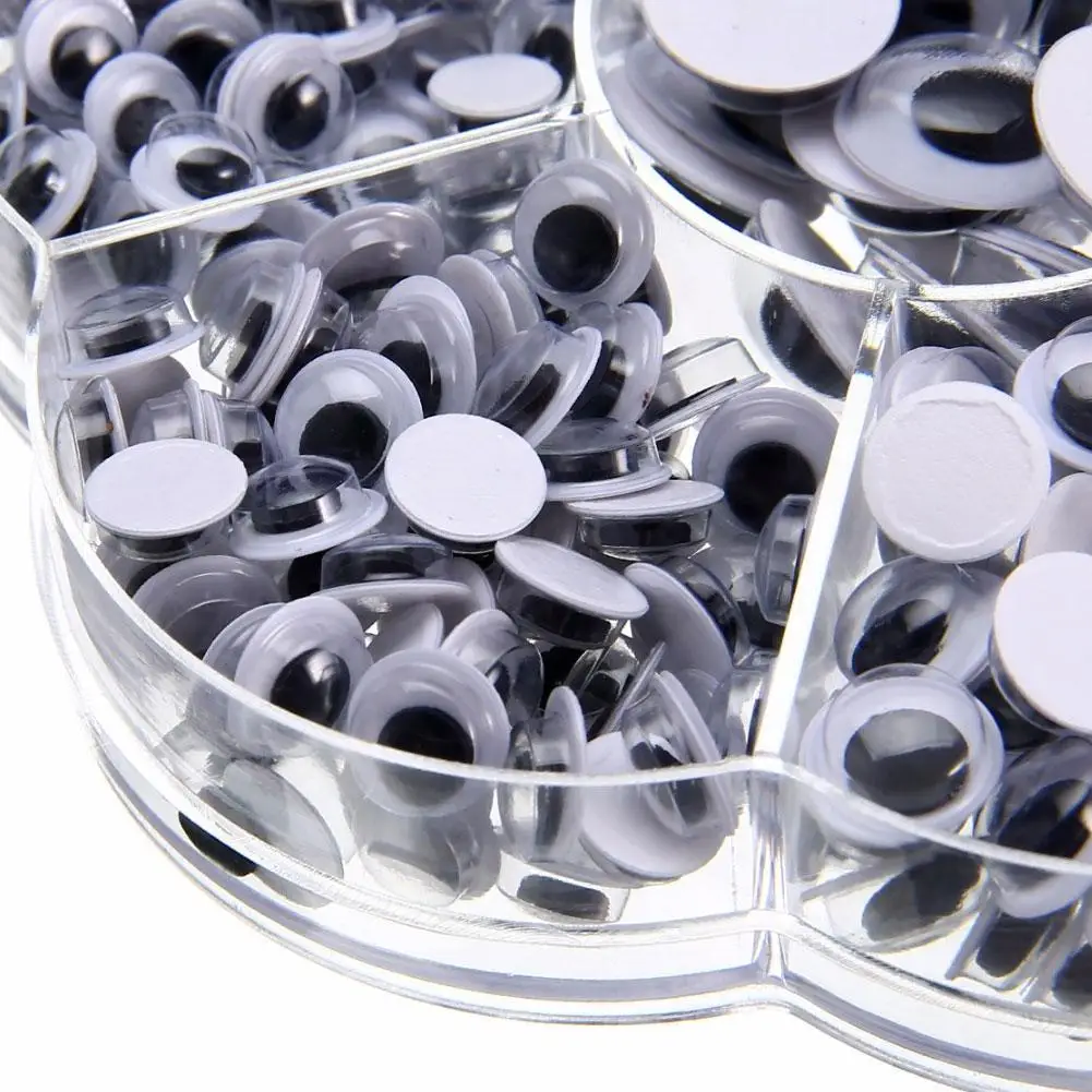 

Wiggly Wobbly Googly Eyes Self-adhesive Scrapbooking Crafts Mixed N2S6
