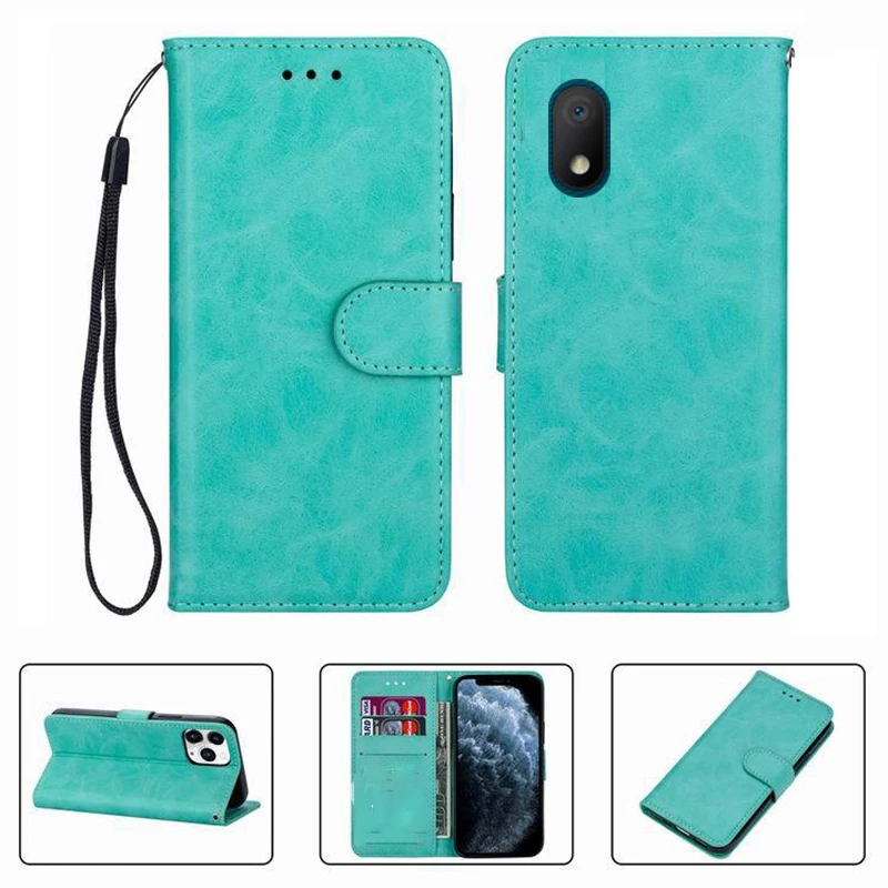 

For Alcatel 1A 1B 2020 5002A 5002D 5002F 5002I 5002M Wallet Case High Quality Flip Leather Phone Shell Protective Cover Funda