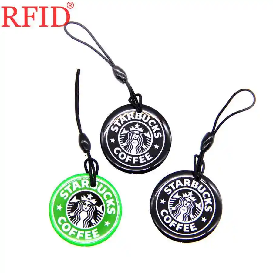 UID S50 1K 13.56Mhz Rewritable Access Control Card Keyfobs Waterproof Dropping Glue Key Tags Changeable NFC RFID Badge Keychain |