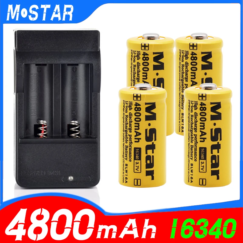 4 шт. перезаряжаемые литий ионные аккумуляторы 4800 в 3 7 мАч|Перезаряжаемые батареи|