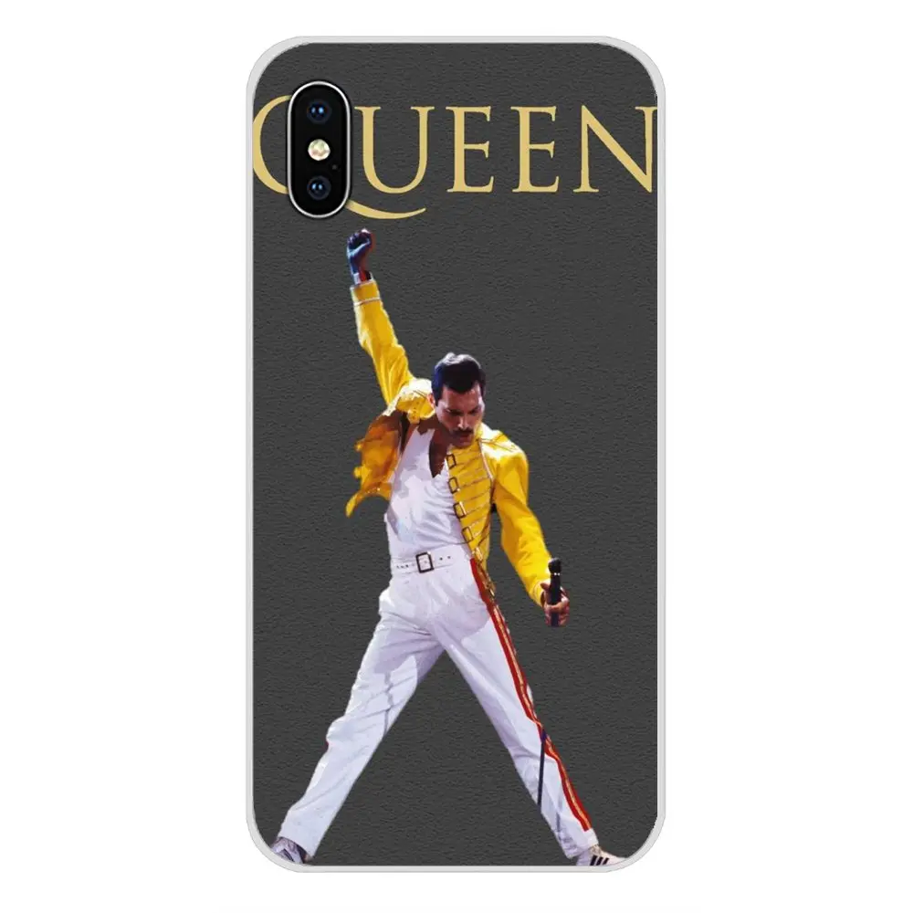 Чехол для телефона аксессуары Queen Freddie Mercury для Xiaomi Mi4 Mi5 Mi5S Mi6 Mi A1 A2 A3 5X 6X 8 CC 9 T Lite SE Pro