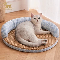 pet cooling mat keep cool in summe perfect indoors pure natural straw%ef%bc%8coutdoors or in the car %ef%bc%8cdropshipping center jinny