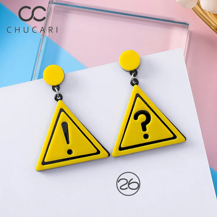 Красивые свежие летние серьги CHUCARI 2019 для девочек оранжевые зеленые вишневые
