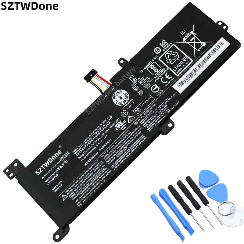 Аккумулятор SZTWDONE L16M2PB2 для ноутбука Lenovo Ideapad 320 15IKB 15IAP 15AST 15ABR 14ABR 520 15IKBR 330 15ICN L16L2PB1