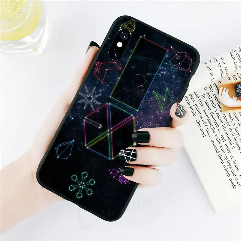 

Korea EXO kpop cool boy Phone Case For Xiaomi Redmi note 7 8 9 t k30 max3 9 s 10 pro lite