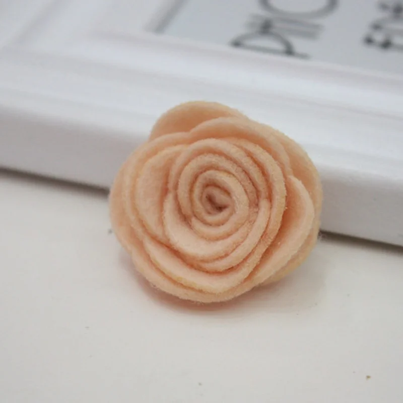 10 шт. лента с цветком розы аксессуары для одежды маленьких девочек модные волос