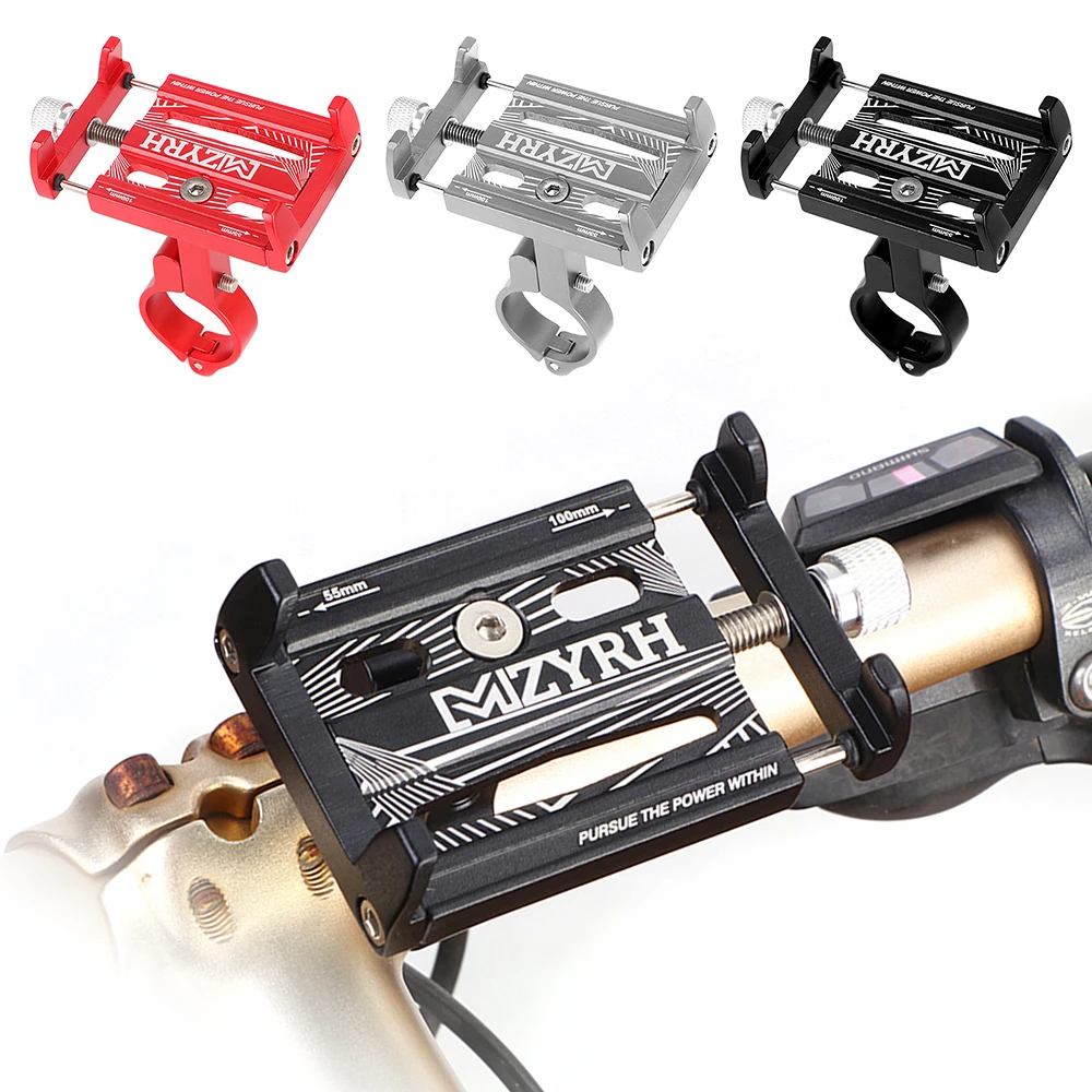 Велосипедный держатель для смартфона 3 5 6 0 дюйма из алюминиевого сплава