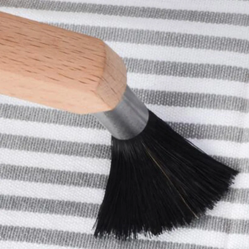 

Coffee Grinder Powder Cleaning Brush Crank Beech Coffee Brush For Coffee Machine Coffeeware