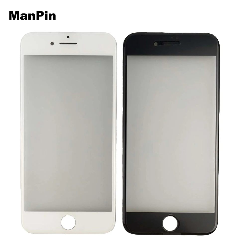 Оригинальное стекло 3 в 1 с рамкой OCA пленка для iPhone 8 8Plus 7 7plus 6s 6splus 6plus 6G сенсорный