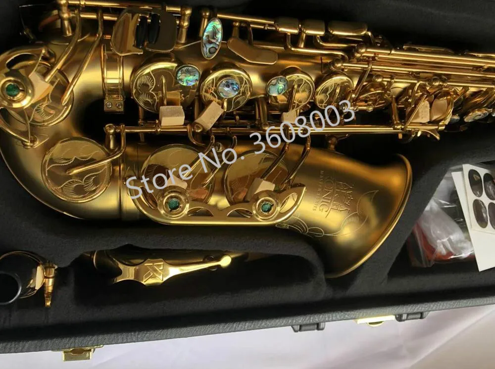 Konig саксофон Alto Mib Профессиональный мастерский состаренной серии имитация состаренной меди E плоский Sax