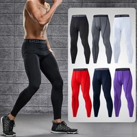 mens sports pants sweatpants sport tights pants basketball cropped compression leggings gym fitness for male athletic trousers