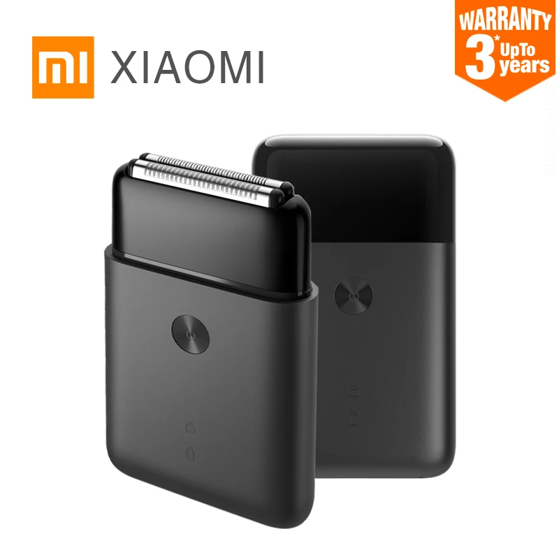 Новая портативная электробритва XIAOMI MIJIA умный мини триммер для бороды влажного и