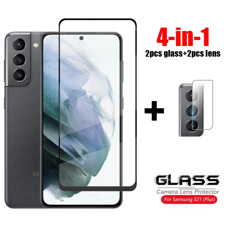 

For Glass Samsung Galaxy S21 Plus Tempered Glass Full Cover Glass For Samsung Galaxy S21 Plus 5G HD Phone Screen Protector Glass