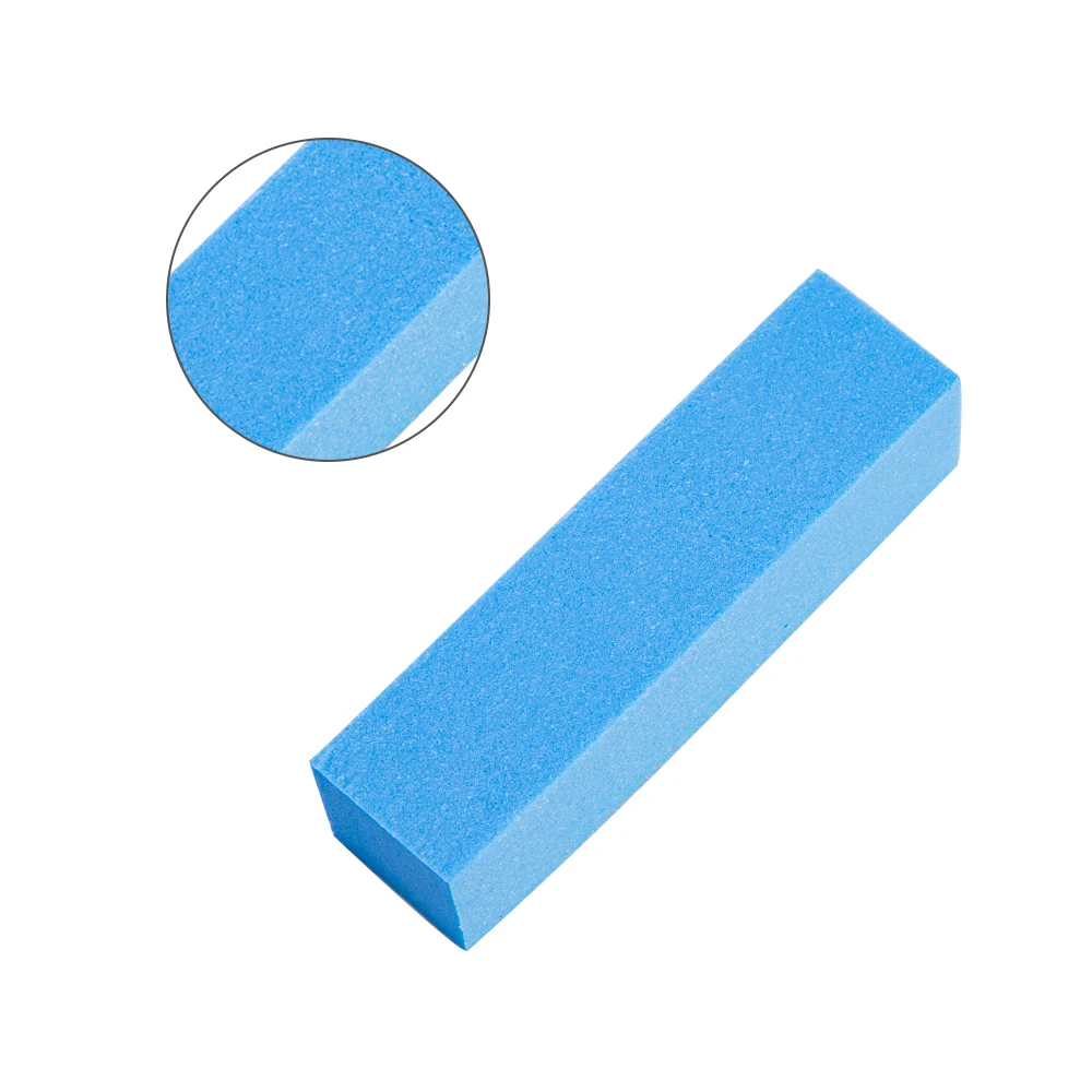 blue 1/5/10 шт розовый Форма ногтей Полировщики для ногтей шлифовальная пилка для ногтей cо шлифовальными буферными резцами, блок для ногтей Маникюр Педикюр шлифовальный буфер полоски для ногтей, для маникюра - Цвет: blue