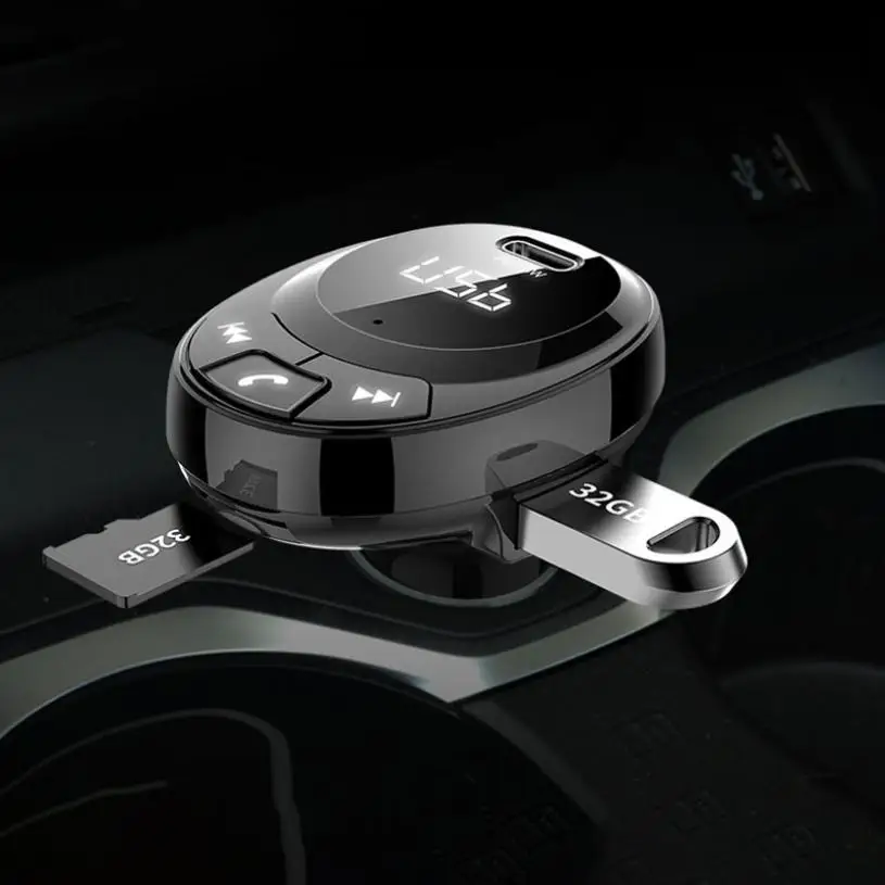 Высокое качество fm-передатчик Bluetooth приемник автомобильный комплект fm-модулятор MP3 плеер USB 3.1A быстрое зарядное устройство Micro SD TF воспроизведение музыки