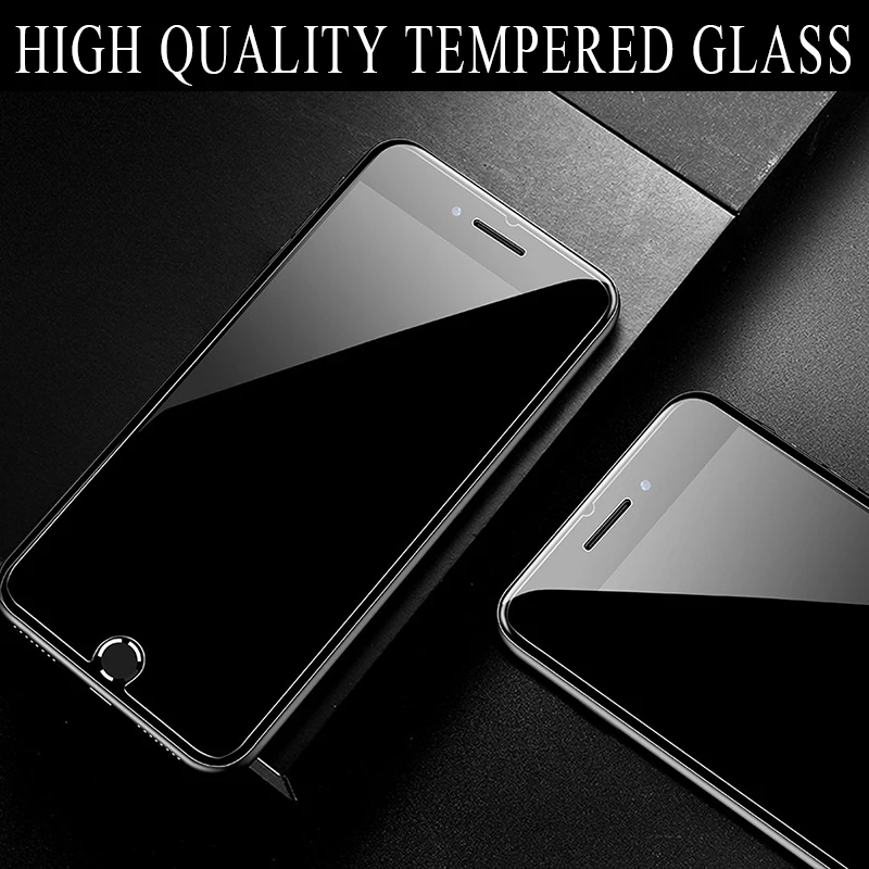 cell phone screen protector Full Cover Glass on the For iPhone 11 XR X XS Max Tempered Glass For iPhone 7 8 Plus 13 12 Pro Mini 11 Pro MAX Screen Protector mobile phone screen protector