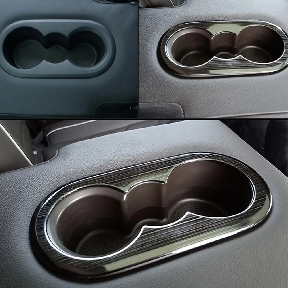 Автомобильный коврик для подстаканника декоративная наклейка Tiguan L 2017 2018 2019 2020 2021