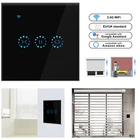 Умный дом, Wi-Fi, электрические сенсорные умные жалюзи, переключатель для штор, управление через приложение Ewelink, голосовое управление через Alexa, Echo, google Home, двигатель для жалюзи