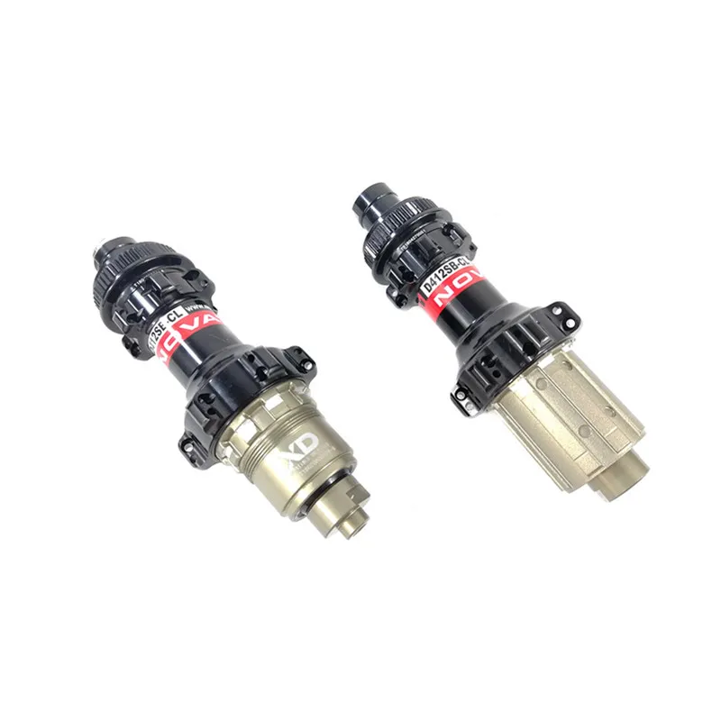 Straight pull rear hub Novatec D412SB Center Lock 24h 10v 11v 12v QRx135 12x142 hubs D412SB-CL XC CX super light disc brake | Спорт и