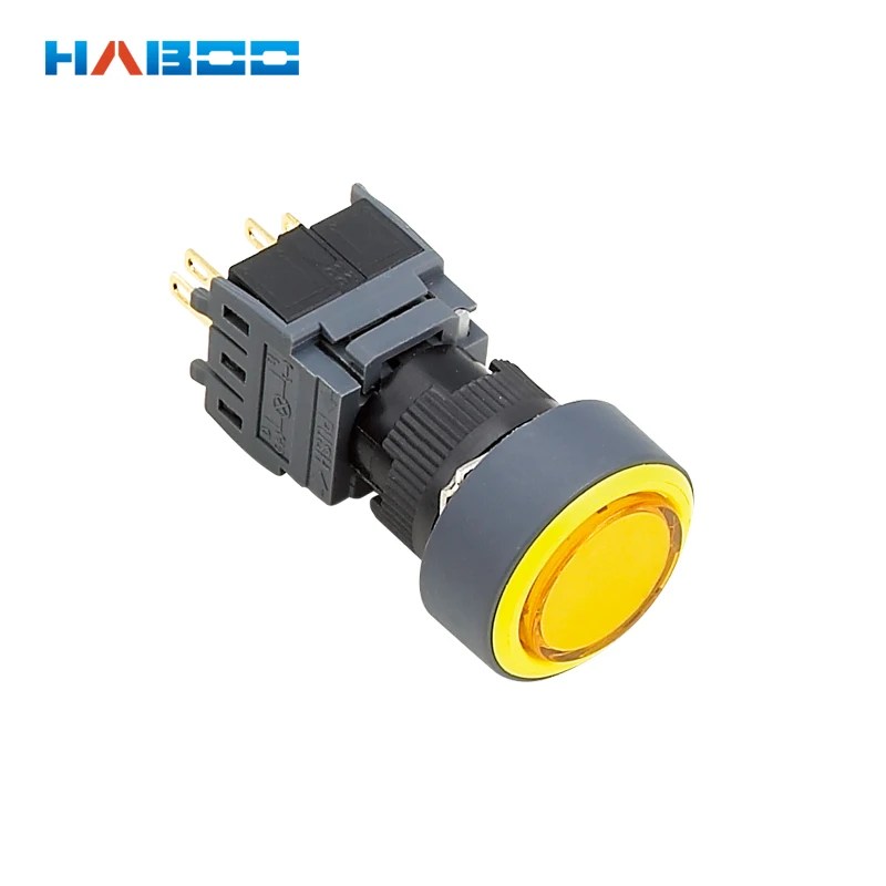 16 мм водонепроницаемый цветной Электрический мгновенный или кнопочный