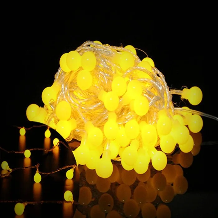 30 м 300 LED шар сказочные гирлянды лампы для рождественской елки Праздник Свадьба
