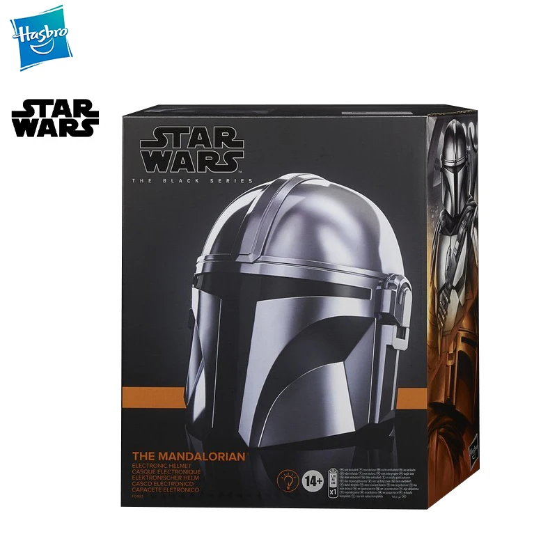

Hasbro Star Wars The Black Series The Mandalorian Premium Electronic Helmet Roleplay Collectible, Toys for Kids Ages 14 and Up