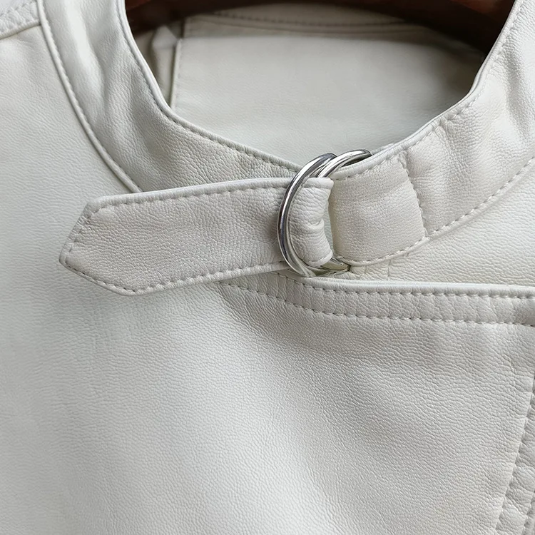 

ZQLZ Faux Leather Jacket Women 2021 New Slim Biker Basic Short Pu Overcoat Mujer Streetwear Motorcycle Korea Spring Coat Female