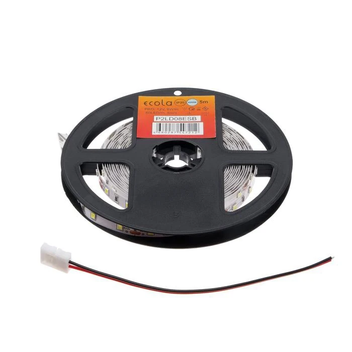 Светодиодная лента Ecola PRO 12В SMD2835 5 м IP20 8Вт/м 60 LED/м 6000К 5501899 | Освещение