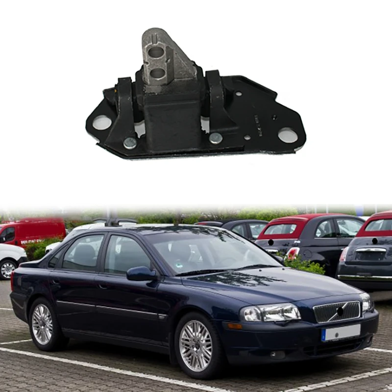 

Car Front Right Engine Pad for Volvo S80 1999-2005 Engine Bracket Gasket Engine Side Mounting Bracket Gearbox Foot Rubb