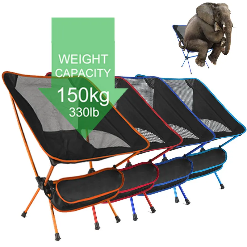 

2023 Ultralight Folding Camping Chair Fishing BBQ Hiking Chair Fishing Picnic Chair Outdoor Tools Travel Foldable Beach Seat