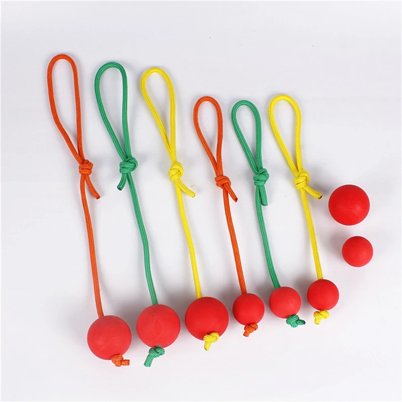 

Dog Ball Toy Dog Rope Toy Interactive Funny Puppy Rubber Toy Pet Chewing Toy Dog Training Toys Pet Supplies Dorakitten
