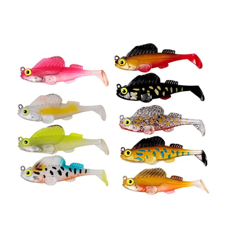 Рекомендуемая рыболовная приманка с свинцовой головкой Swimbaits Мягкая для рыбы