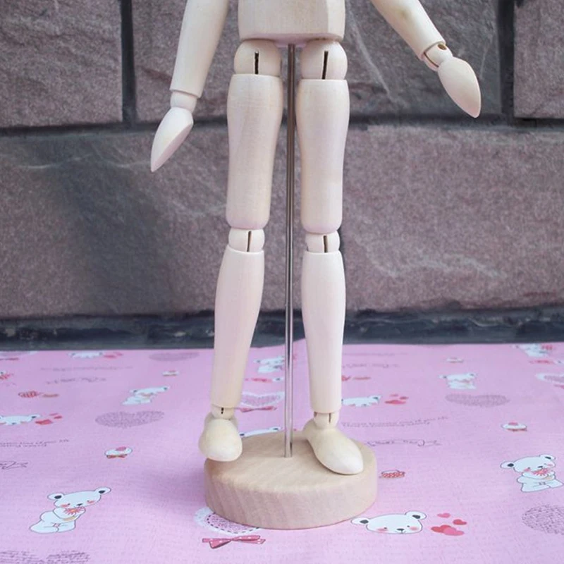 Деревянная шарнирная кукла Strongwell модель для рисования художника манекен Bjd