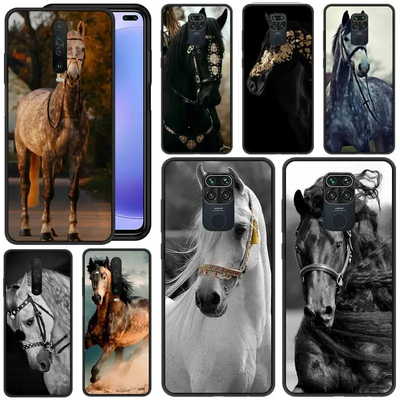 

Dappled Horse Phone Case For Redmi 5 6 Plus K 7 8 9 20 30 X A Pro Note 4 5 6 7 8 9 S X A Phone Cover Coque