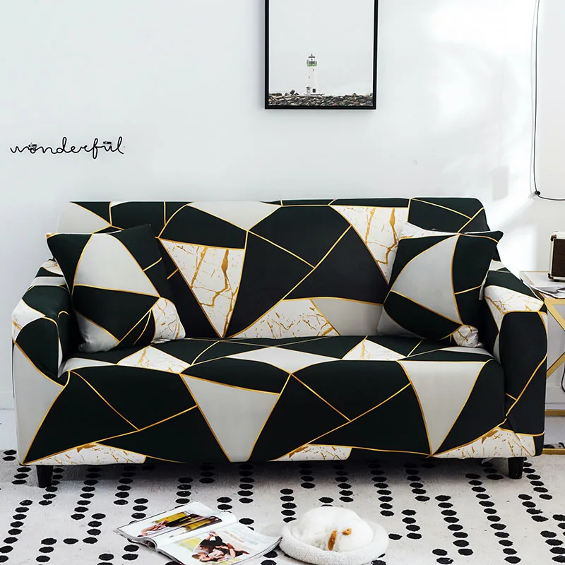 

Geometric Elastic Sofa Covers for Living Room Stretch Modern Non-slip Couch Cover Sofa Slipcover Chair Protector 1/2/3/4 Seater