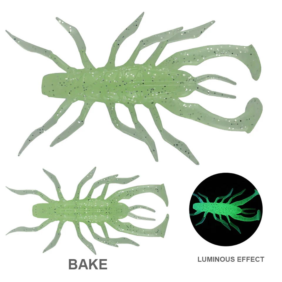 Уличные высококачественные рыболовные принадлежности 5 шт./партия 1 3 г/5 г Мягкая
