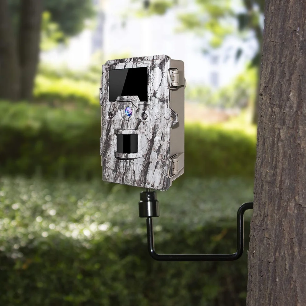 

Outdoor Tree Screw Mount Holder Hunting Trail Cameras 1/4 Inch Security Camera Screw Holder Stick for Forest Wildlife Camera