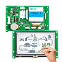 4 3 inch touchscreen tft lcd monitor with controller board software for industrial hmi control