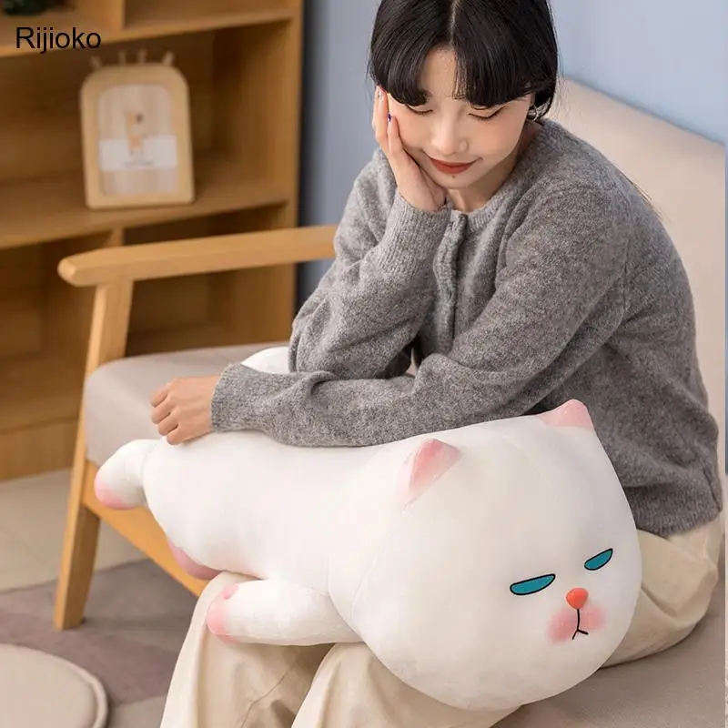 

Kawaii Soft Cat Plush Toy Soft Stuffed Animal Toy Plush Doll Animal Horse Toys For Children Girl pillow Birthday Gifts