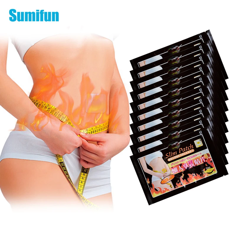 

90Pcs Slimming Navel Stick Weight Loss Slim Patch Keep Fit Fat Burning Chinese Herbal Medical Plaster Health Care