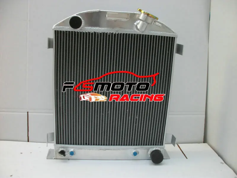 3 ROW Aluminum Radiator For FORD 1932 Hi-Boy Chevy engine hotrod 32 | Автомобили и мотоциклы
