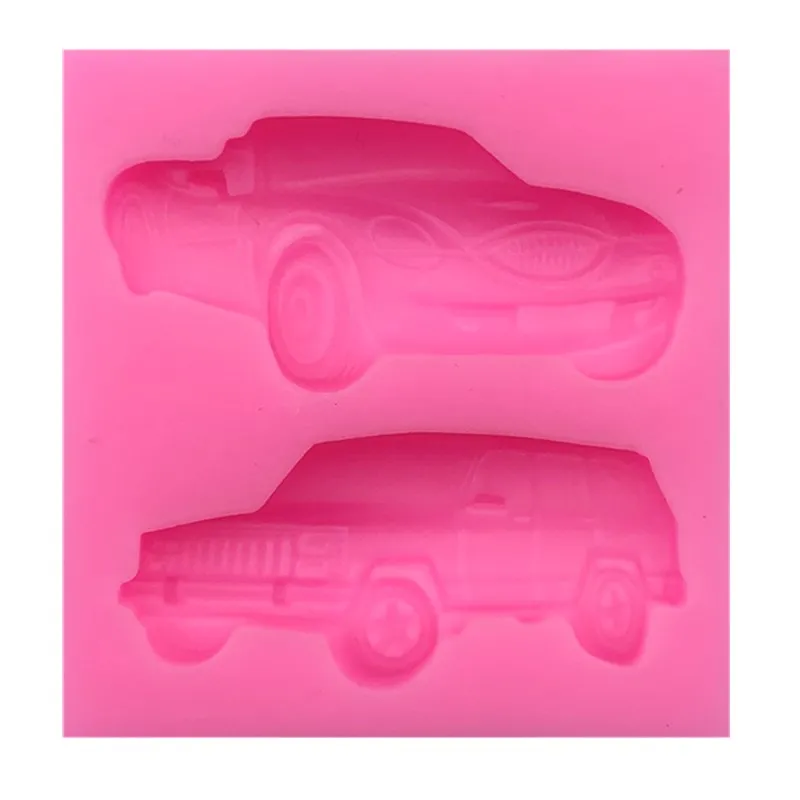Кухонная креативная DIY 3D форма для торта, форма для выпечки тортов, инструменты для украшения тортов из мастики, силиконовая форма в форме автомобиля A482