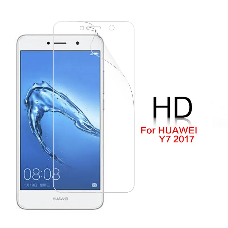 HD Clear Glossy Film For Huawei Y635 Y6ii Compact Y7 Y9 Prime Pro 2017 2018 2019 Matte Film Of Anti-Glare Screen Protector images - 6