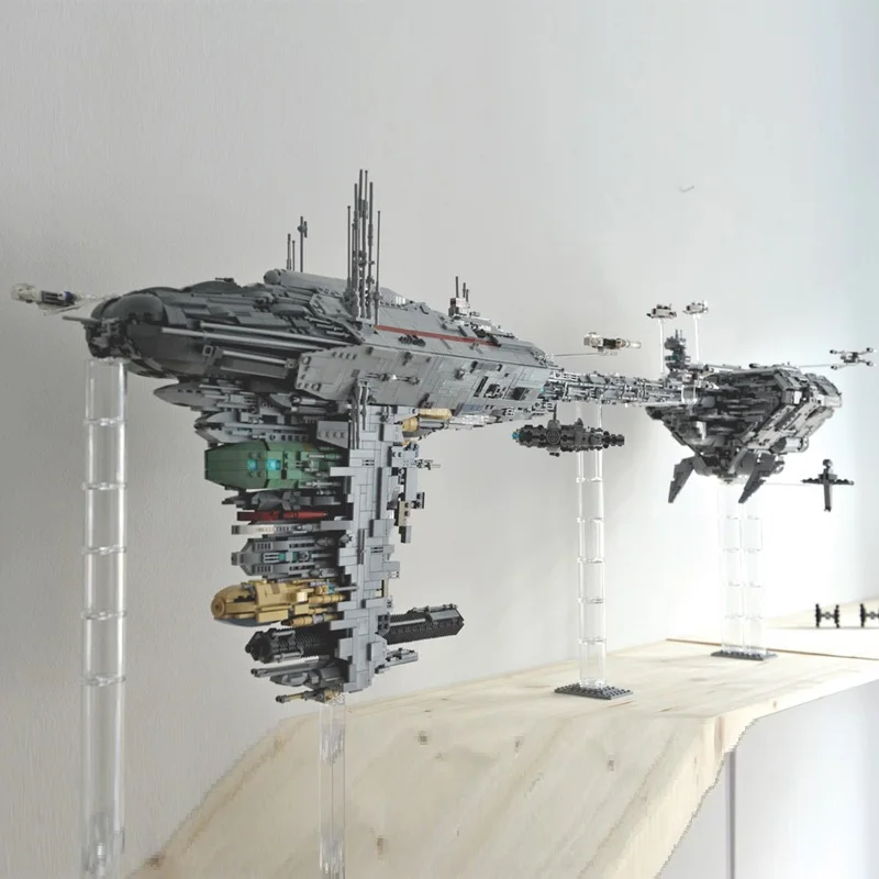 MOC Star plan Wars серия The Nebulon игрушка B медицинская модель фрегата Набор Обучающие строительные блоки кирпичи детские подарки игрушки 5083